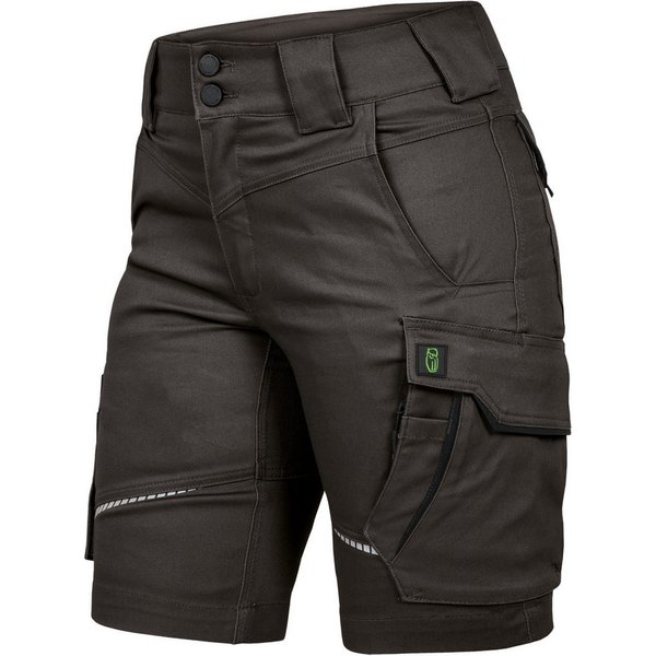 Leibwächter Arbeitsshorts Damen Flex-Line Arbeitsshort mit Reflektoren und femininer Passform (Arbeitskleidung für Handwerk, Garten oder Freizeit, mit Cargotasc