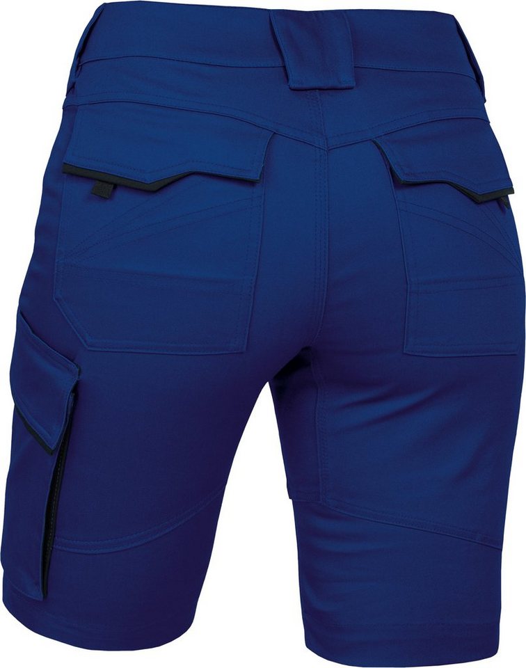 Leibwächter Arbeitsshorts Damen Flex-Line Arbeitsshort mit Reflektoren und femininer Passform (Arbeitskleidung für Handwerk, Garten oder Freizeit, mit Cargotasc – Bild 3 von 5