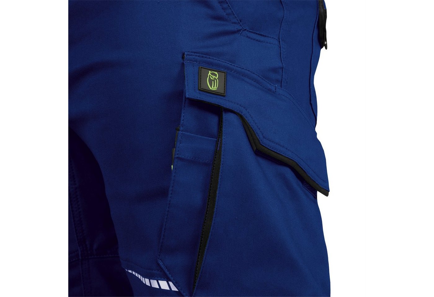 Leibwächter Arbeitsshorts Damen Flex-Line Arbeitsshort mit Reflektoren und femininer Passform (Arbeitskleidung für Handwerk, Garten oder Freizeit, mit Cargotasc – Bild 4 von 5