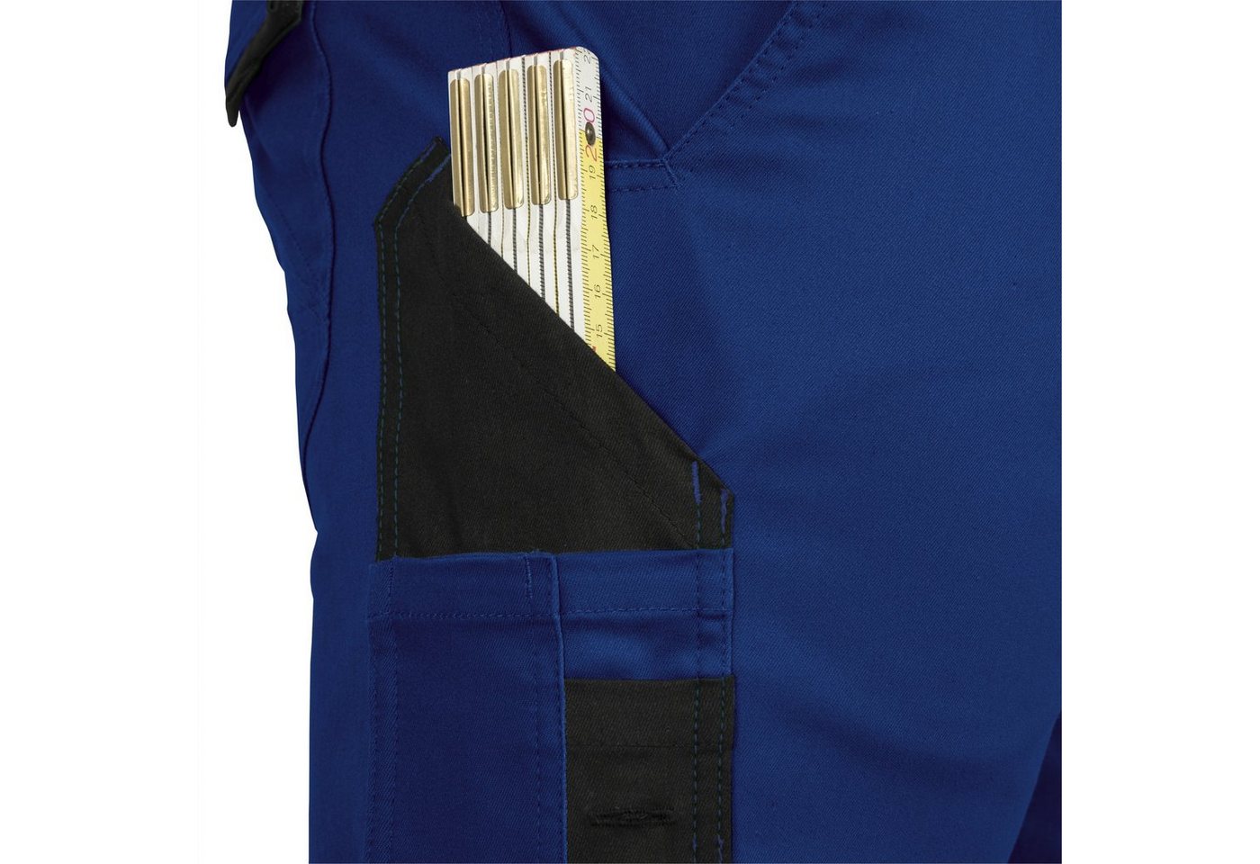 Leibwächter Arbeitsshorts Damen Flex-Line Arbeitsshort mit Reflektoren und femininer Passform (Arbeitskleidung für Handwerk, Garten oder Freizeit, mit Cargotasc – Bild 5 von 5