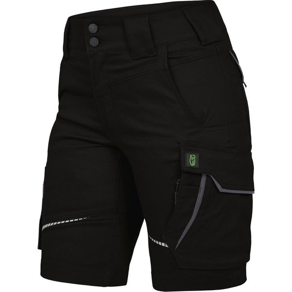 Leibwächter Arbeitsshorts Damen Flex-Line Arbeitsshort mit Reflektoren und femininer Passform (Arbeitskleidung für Handwerk, Garten oder Freizeit, mit Cargotasc