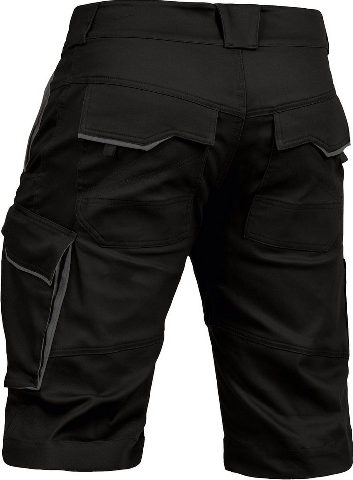 Leibwächter Arbeitsshorts Herren Flex-Line Cargoshorts, Bequeme Workwear, 290g/m² (Arbeitsbekleidung) dehnbar durch Elastan (Spandex), Waschbar bis 60°C & trock – Bild 2 von 4