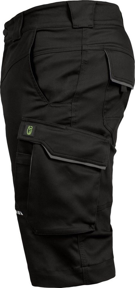 Leibwächter Arbeitsshorts Herren Flex-Line Cargoshorts, Bequeme Workwear, 290g/m² (Arbeitsbekleidung) dehnbar durch Elastan (Spandex), Waschbar bis 60°C & trock – Bild 3 von 4