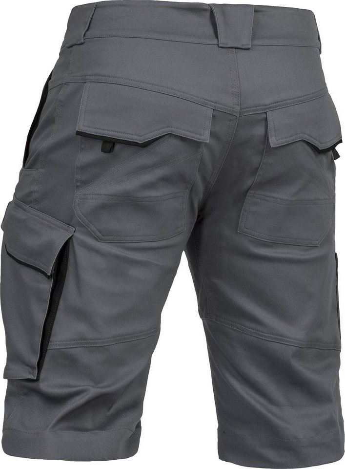 Leibwächter Arbeitsshorts Herren Flex-Line Cargoshorts, Bequeme Workwear, 290g/m² (Arbeitsbekleidung) dehnbar durch Elastan (Spandex), Waschbar bis 60°C & trock – Bild 2 von 4