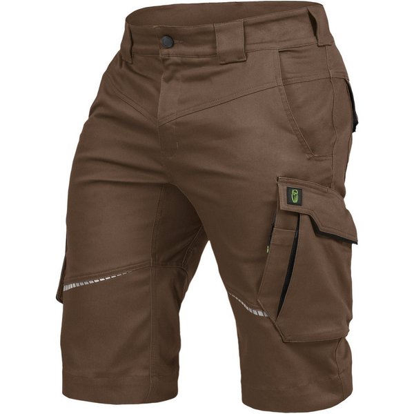 Leibwächter Arbeitsshorts Herren Flex-Line Cargoshorts, Bequeme Workwear, 290g/m² (Arbeitsbekleidung) dehnbar durch Elastan (Spandex), Waschbar bis 60°C & trock