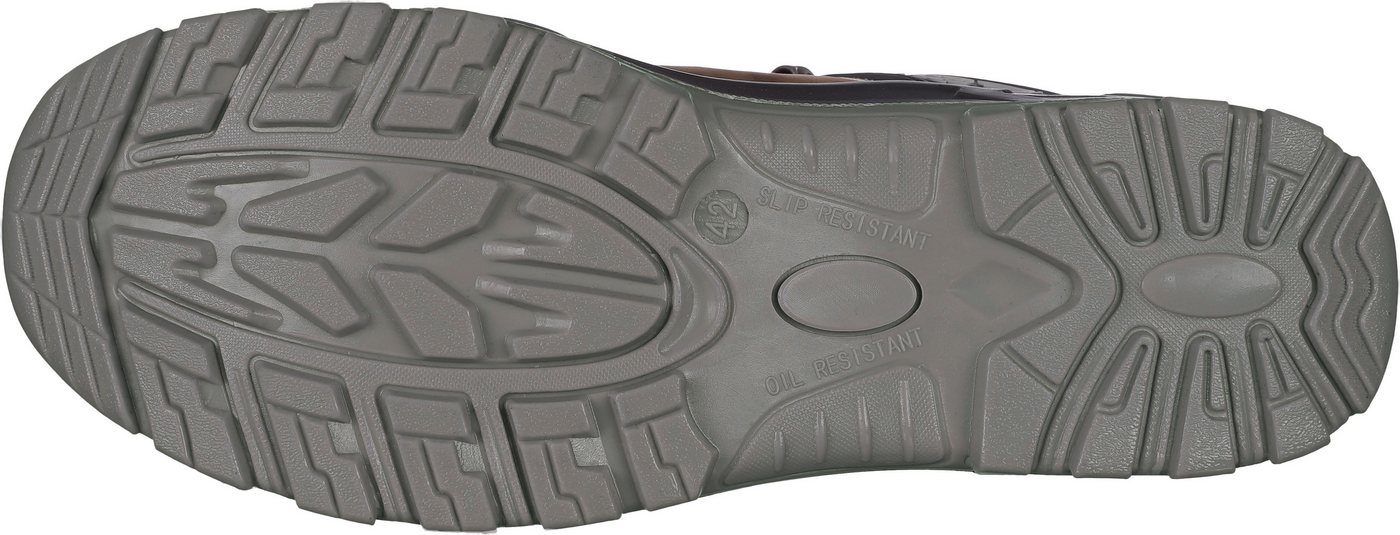 Leibwächter S3 Halbschuh Sicherheitshalbschuh Parma Arbeitsschuhe flach Sicherheitsschuh Fiberglas-Zehenschutzkappe, Reflektoreinsätze an den Seiten – Bild 5 von 5