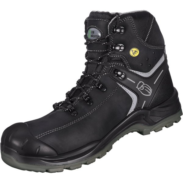 Leibwächter S3 Sicherheitsstiefel hoch ESD Arbeitsschuhe München Sicherheitsschuh zertifiziert, antistatisch, rutschhemmend, ölbeständig