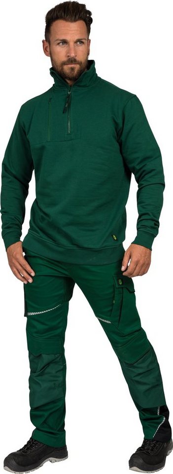 Leibwächter Sweater Flex-Line Zip-Sweater Pullover – Bild 4 von 4
