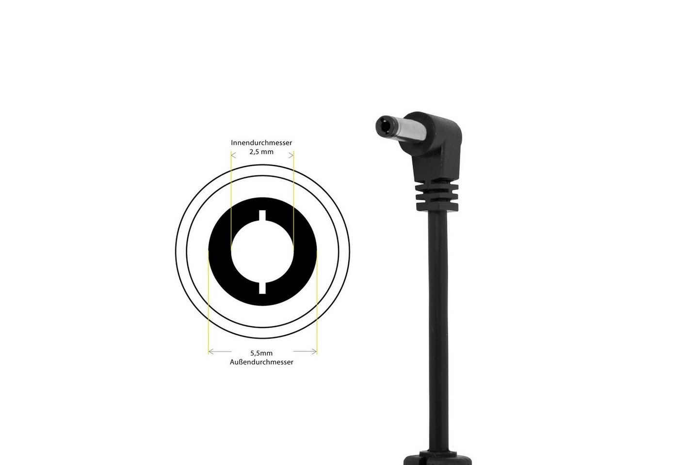 Leicke ULL Netzteil 48W, 12V, 4A 5,5 * 2,5mm Netzteil (für LCD-/TFT-Monitore und Anwendungen wie Pico PSU etc) – Bild 4 von 5