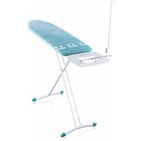 Leifheit Bügelbrett Bügeltisch Air Board Express L Solid, Bügelfläche 38.0x130.0 cm, Höhenverstellbar, Bügelfläche 130 x 38 cm, ideal für Dampfstationen