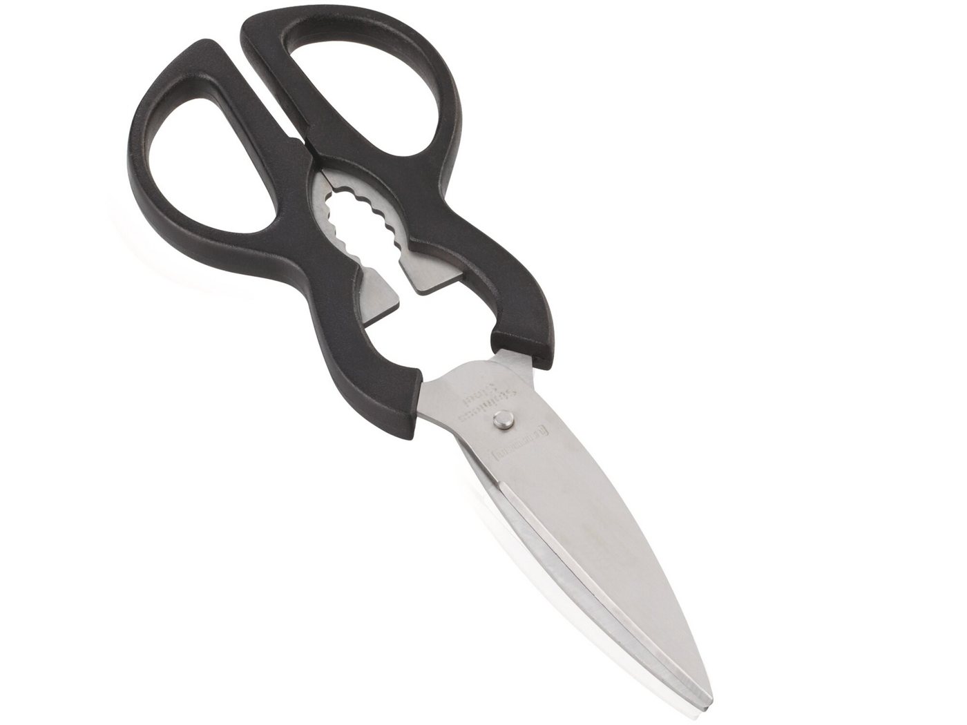 Leifheit Haushaltsschere Haushaltsschere, (1-tlg), Rostfreie Edelstahlklingen, ergonomischer Griff, multifunktional – Bild 3 von 5