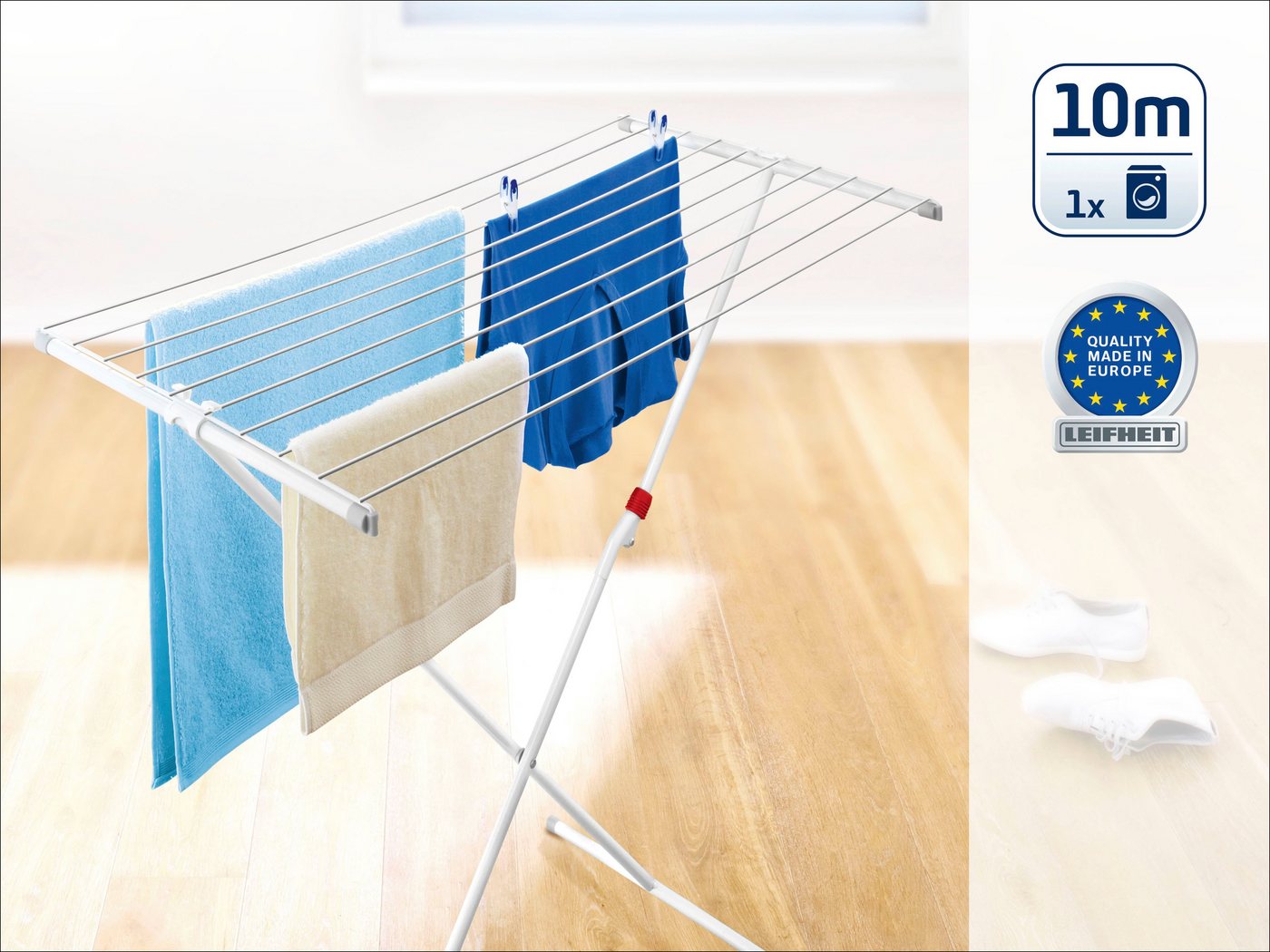 Leifheit Wäscheständer Classic Easy 100 – Bild 2 von 2