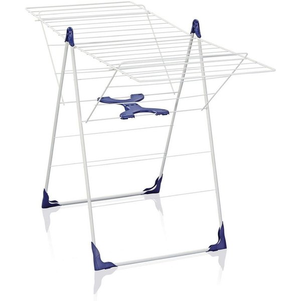 Leifheit Wäscheständer Standtrockner Classic 200 Flex, 20m Trockenlänge, Flügel höhenverstellbar, Indoor und Outdoor