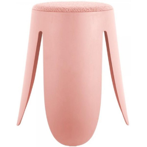 Leitmotiv Hocker Hocker Savor PP Soft Pink