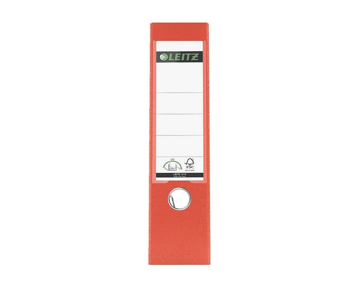 LEITZ Aktenordner 1010, Ordner breit, auswechselbares Rückenschild – Bild 2 von 5