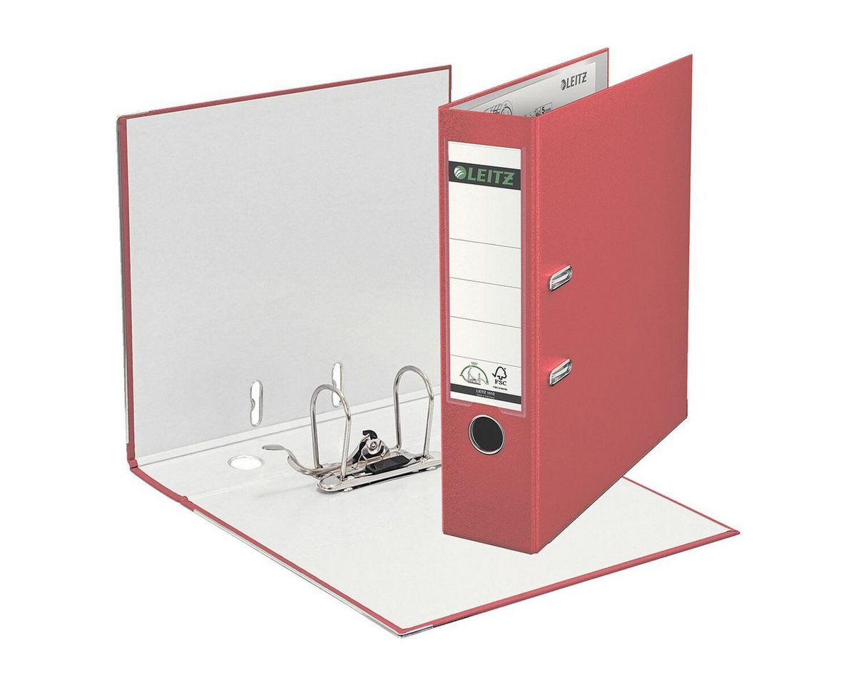 LEITZ Aktenordner 1010, Ordner breit, auswechselbares Rückenschild – Bild 2 von 5
