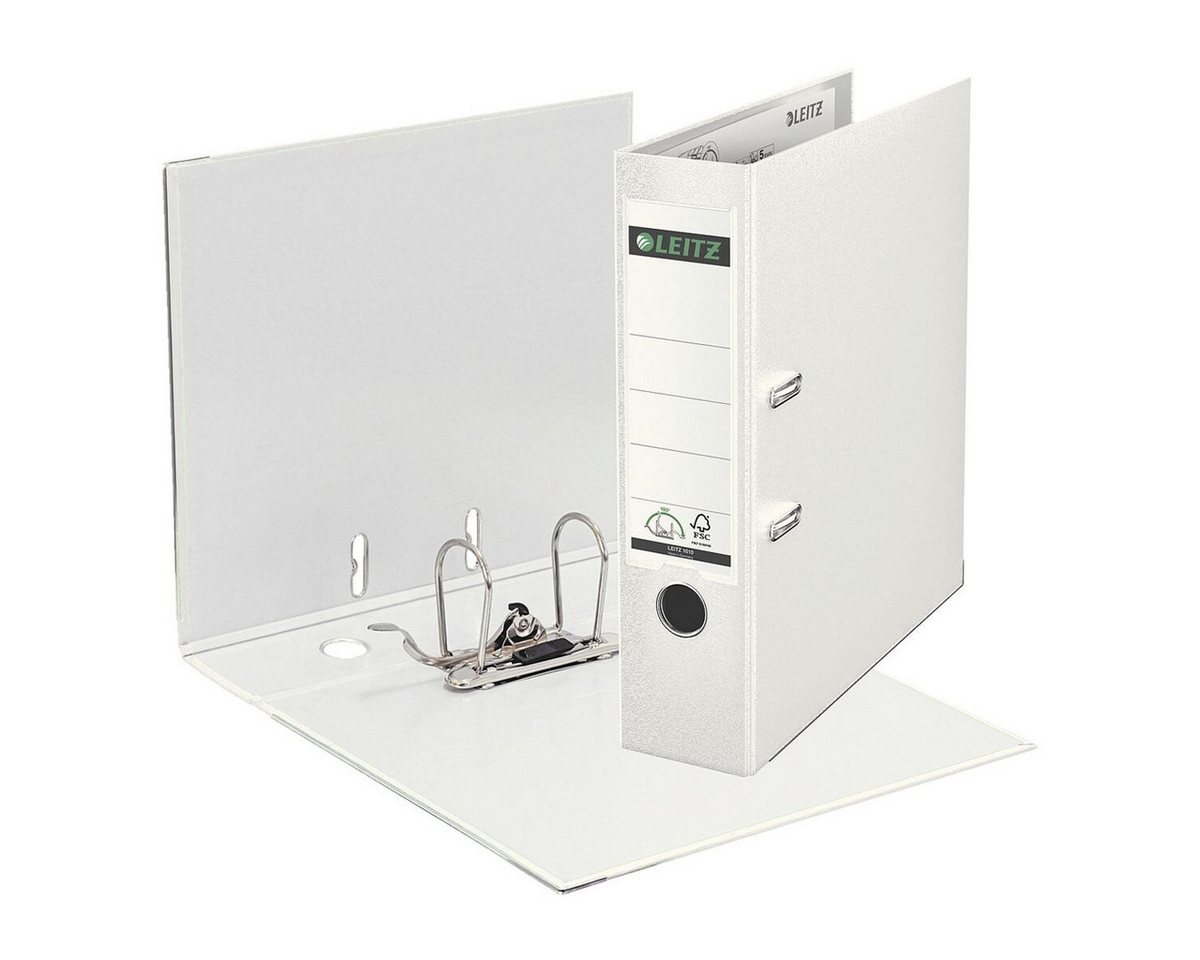 LEITZ Aktenordner 1010, Ordner breit, auswechselbares Rückenschild – Bild 2 von 4