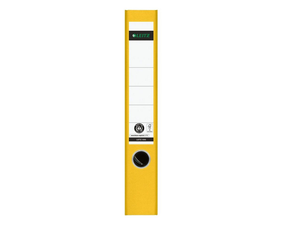 LEITZ Aktenordner 1050, Ordner schmal, aufgeklebtes Rückenschild – Bild 2 von 5