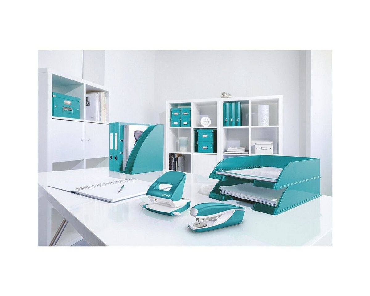 LEITZ Aufbewahrungsbox Click & Store, mit Metall-Etikettenhalter – Bild 3 von 3