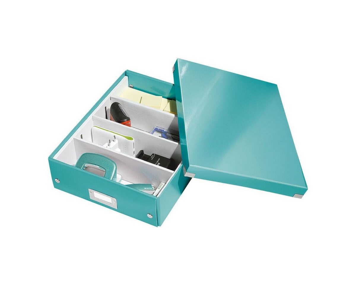 LEITZ Aufbewahrungsbox Click & Store, mit variabler Fächeraufteilung – Bild 3 von 5
