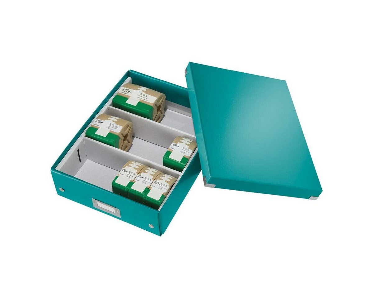 LEITZ Aufbewahrungsbox Click & Store, mit variabler Fächeraufteilung – Bild 5 von 5