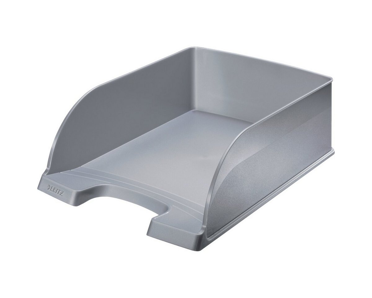 LEITZ Briefablage Briefablage Jumbo Plus A4 silber – Bild 2 von 2