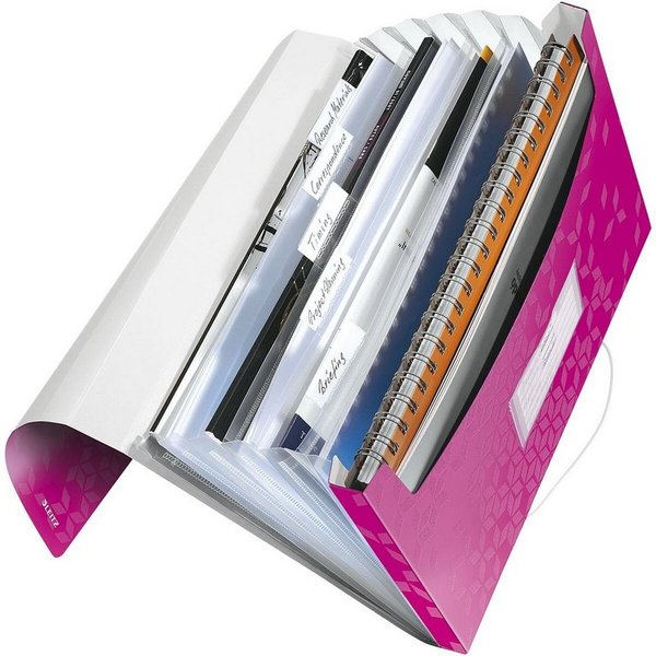 LEITZ Fächermappe WOW 4589, 6 Fächer