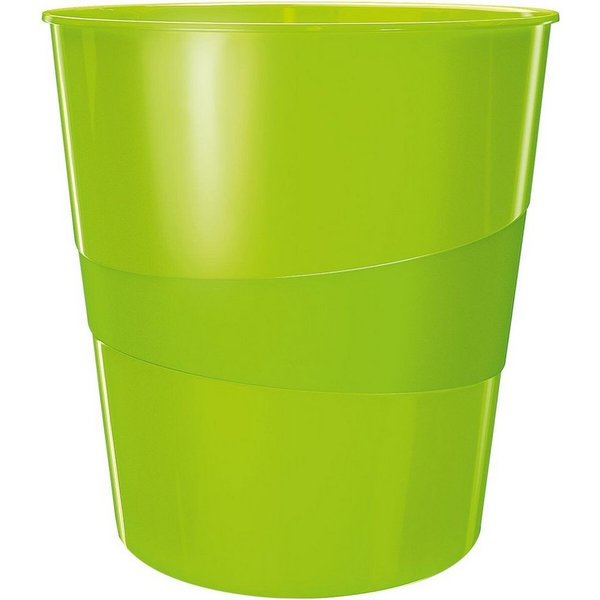 LEITZ Papierkorb WOW 5278, 15 Liter, mit integriertem Tragegriff