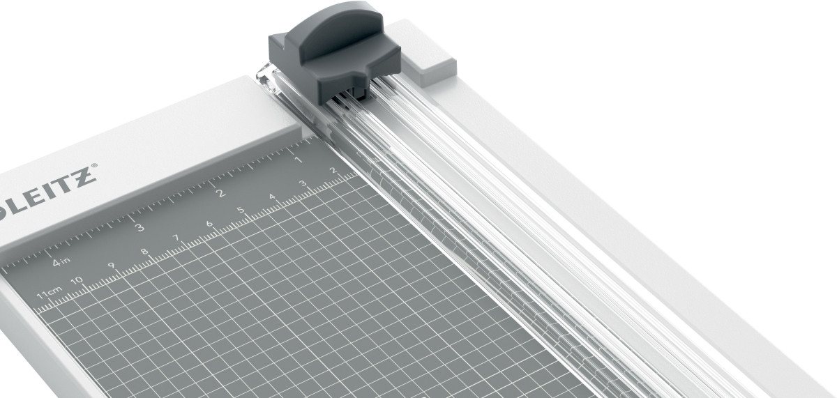 LEITZ Rollenschneidemaschine Rollenschneider Precision Home A4 8 Blatt anthrazit – Bild 3 von 5