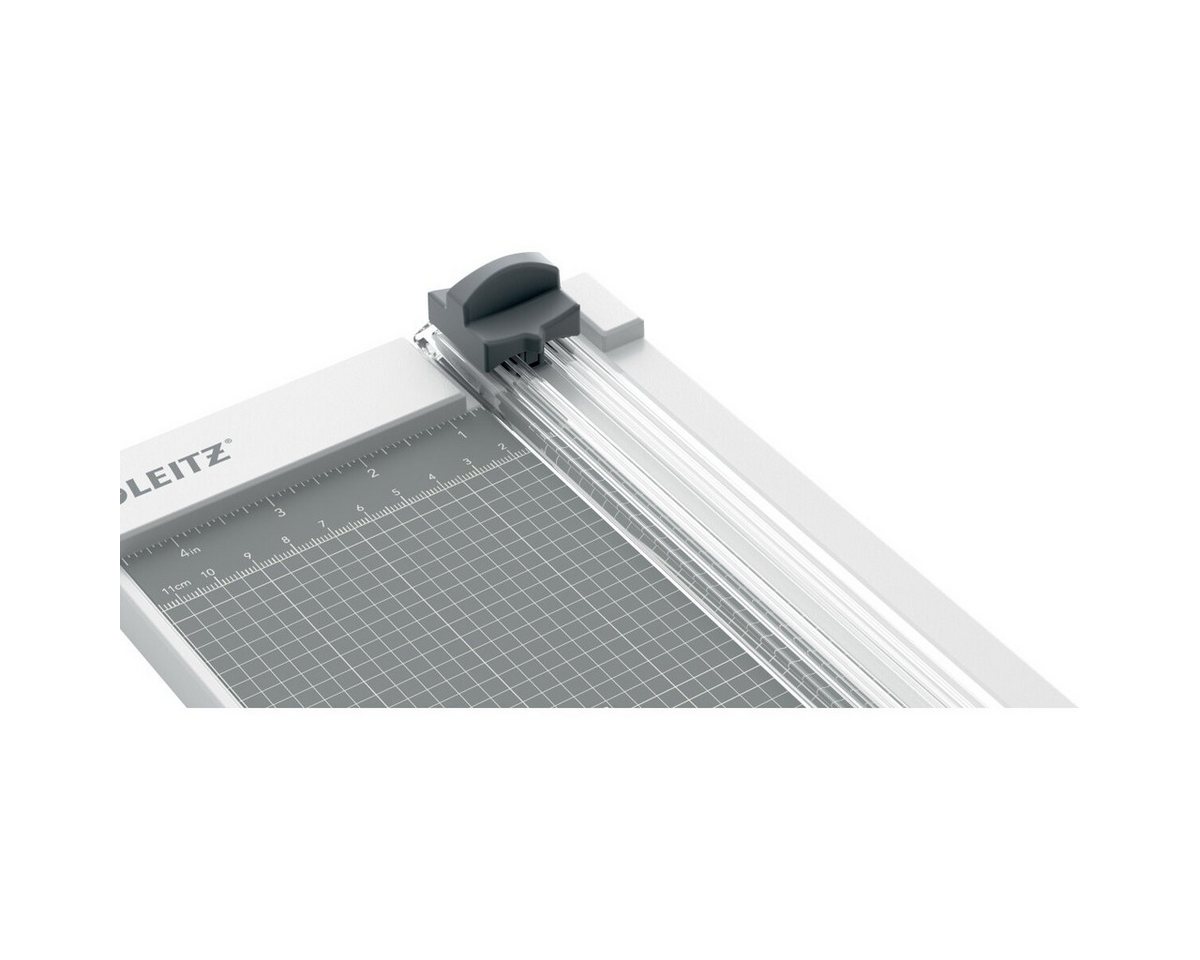 LEITZ Rollenschneidemaschine Rollenschneider Precision Home A4 8 Blatt anthrazit – Bild 4 von 5