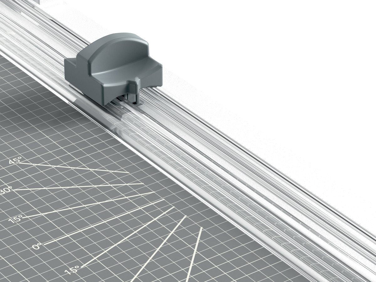 LEITZ Rollenschneidemaschine Rollenschneider Precision Home A4 8 Blatt anthrazit – Bild 5 von 5