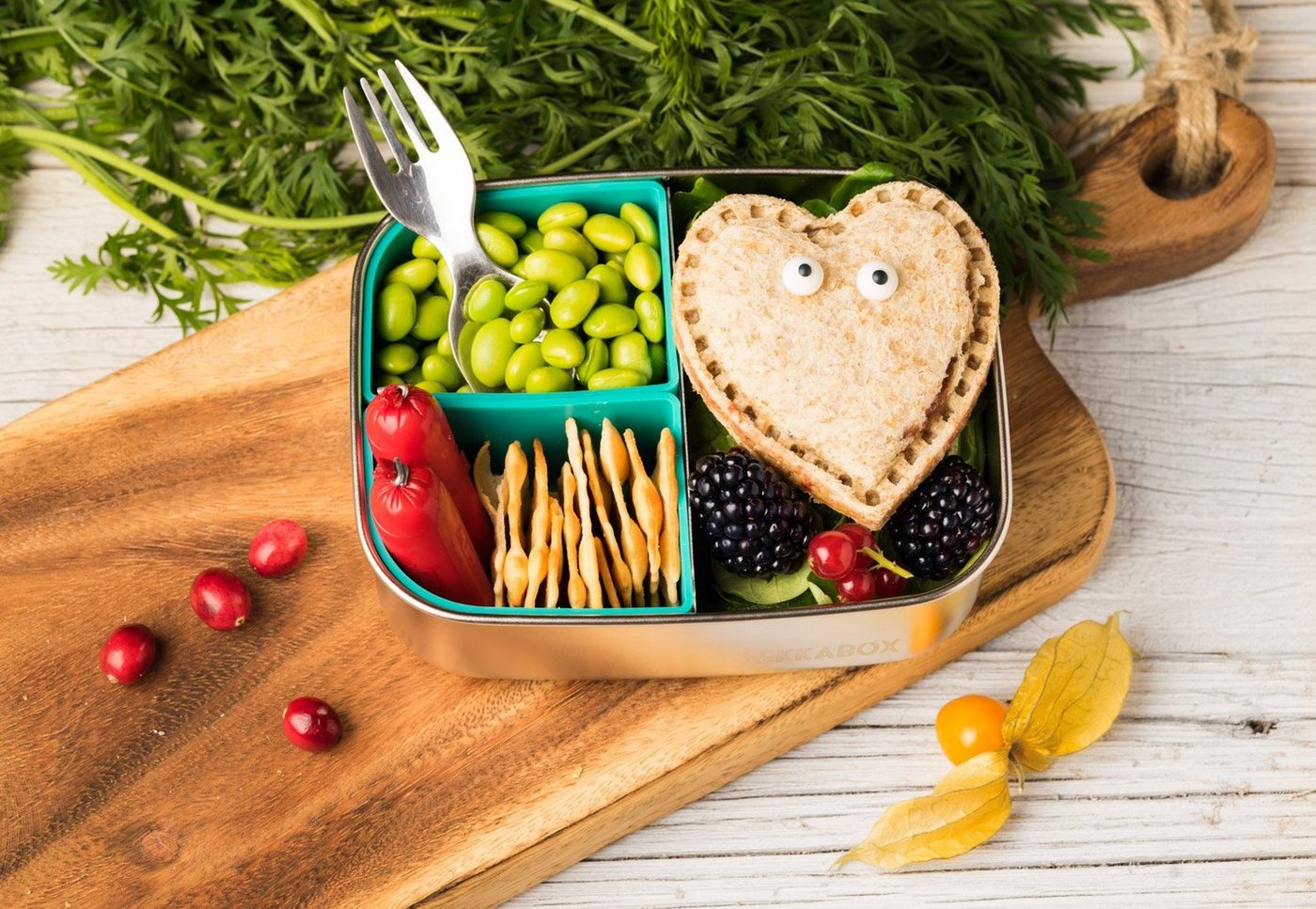LEKKABOX Ausstechform 2er Set Brot Ausstecher mit Versiegelung für gefüllte Sandwiches, Hervorragend zum Ausstechen von Brot und Plätzchen – Bild 4 von 5