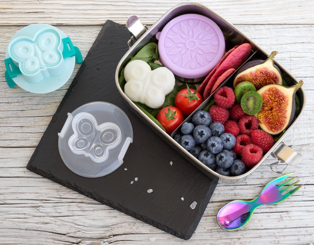 LEKKABOX Lunchbox Dipper, 2er Set - Mini Kleine Edelstahl Soßen Dressing Behälter, Auslaufsicher, sogar bei flüssigen Dressings – Bild 3 von 5