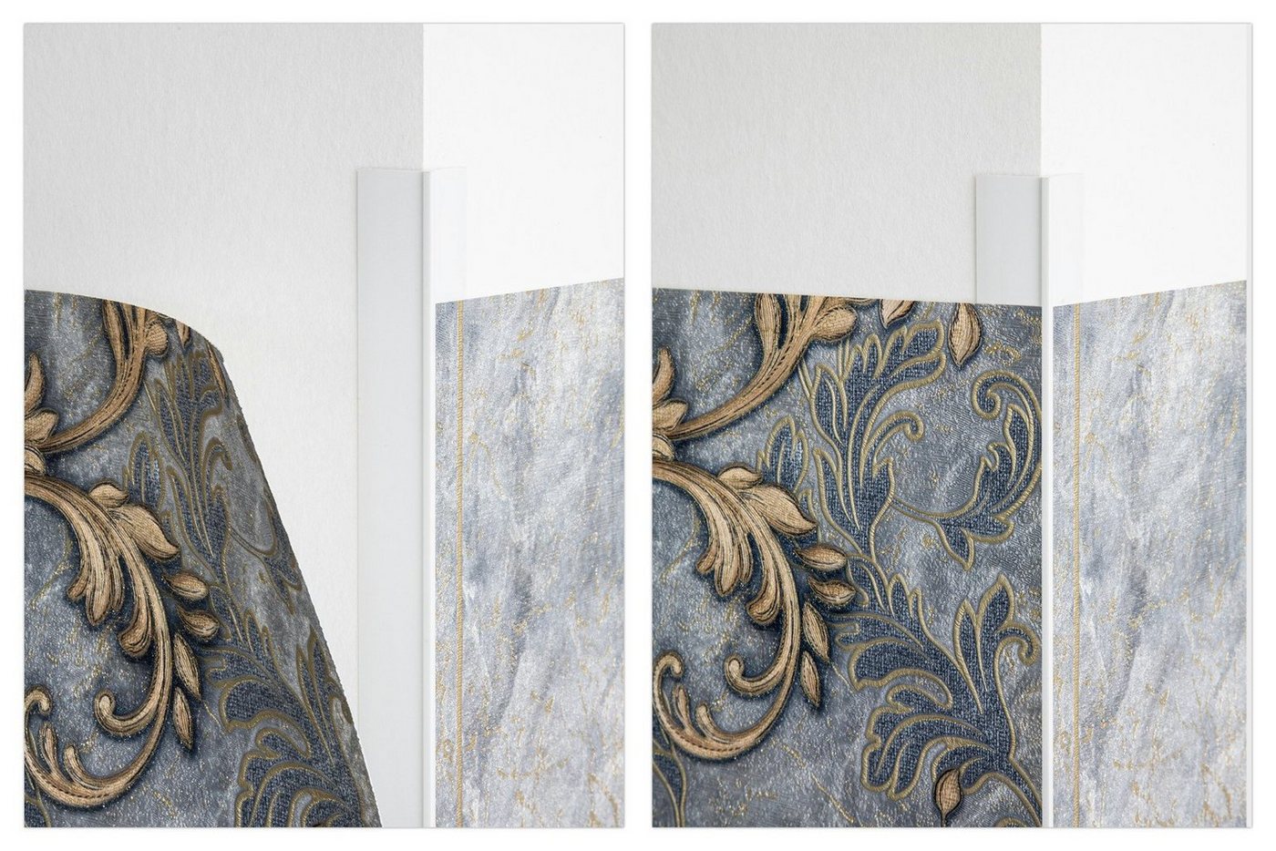Lemal Winkelprofil (2 Meter Tapetenleisten - Maler Eckwinkel Kantenschutz L-Profil weiß 23x23mm (1 Leiste / 2 Meter) Wohnzimmer Tapetenaußenwinkel Altbau) – Bild 4 von 4
