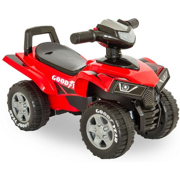 Lemodo Rutscherauto Quad-Optik, Good Year Rutscherfahrzeug für Kinder ab 18 Monate, mit Licht und Sound, offizielles Lizenzprodukt von GoodYear