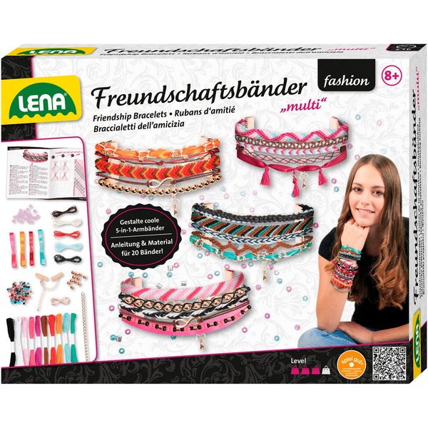 Lena® Kreativset Freundschaftsbänder, groß