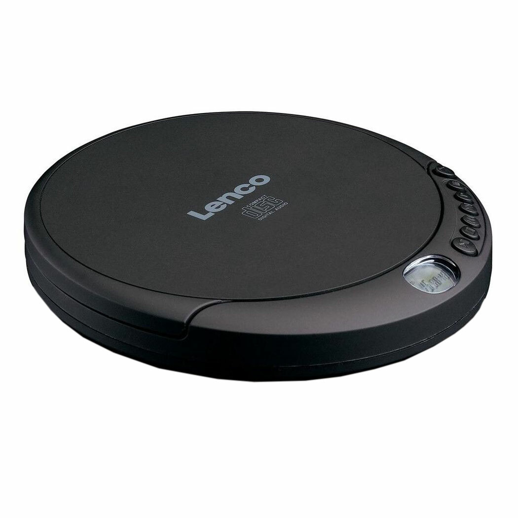 Lenco CD-010 Tragbarer CD-Spieler Disc-Man LCD-Anzeige