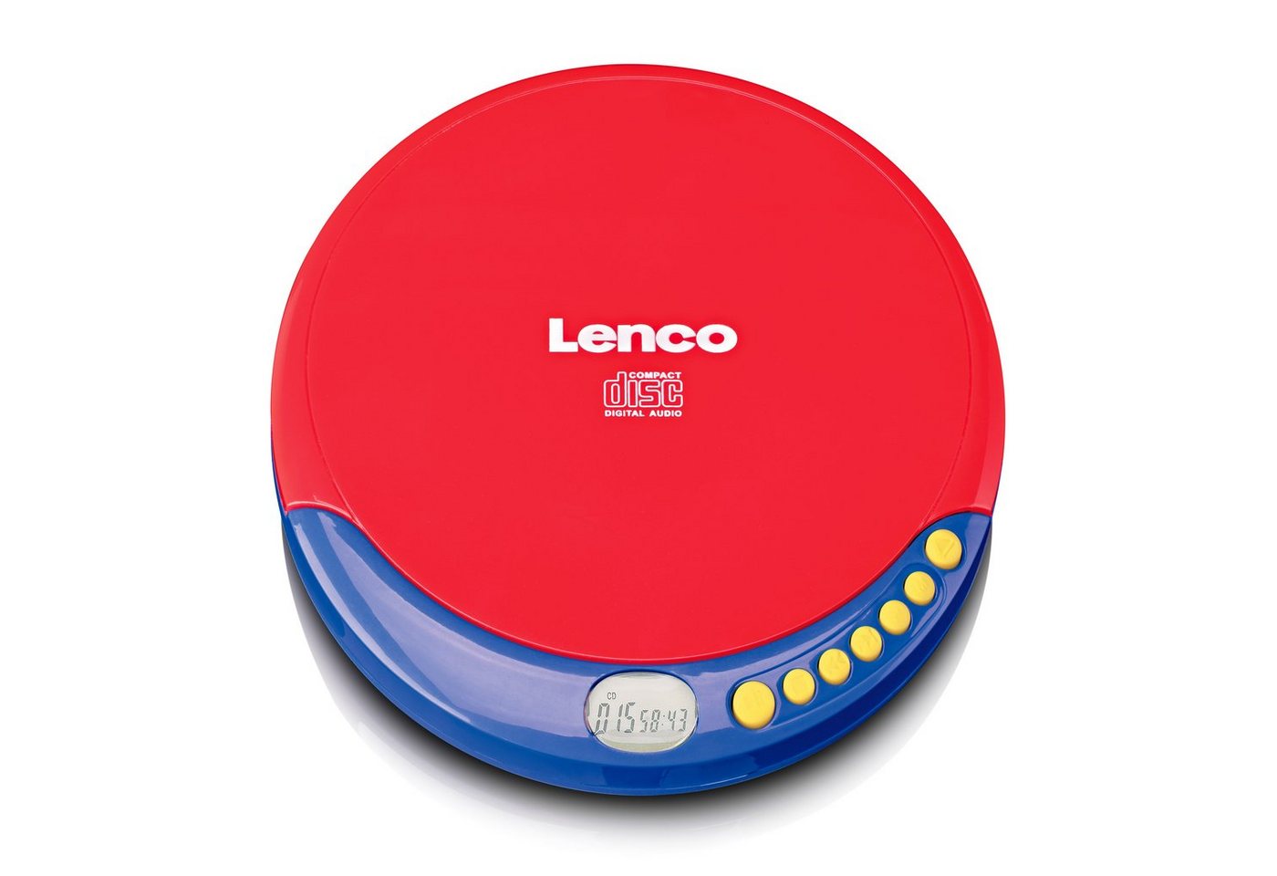 Lenco CD-021KIDS CD-Player (Kinder CD-Player mit Schallschutz, inkl. Kopfhörer & Batterien) – Bild 2 von 5