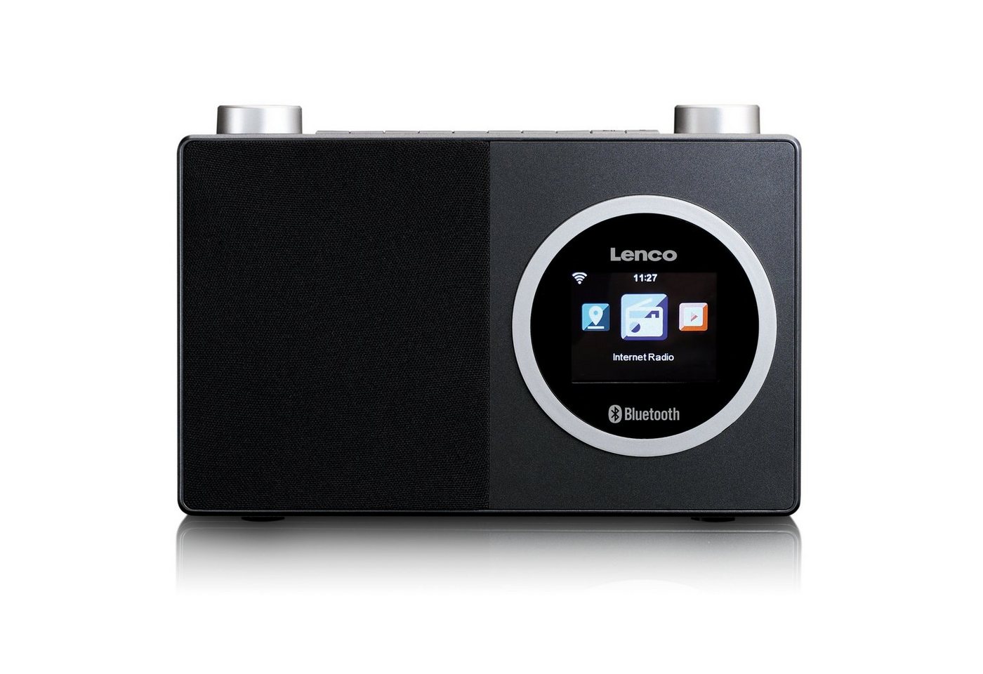 Lenco DIR-70BK Internet-Radio (Internet, 3 W, Radio mit Farbdisplay und 5-Tage-Wettervorhersage & Bluetooth 5.0) – Bild 5 von 5