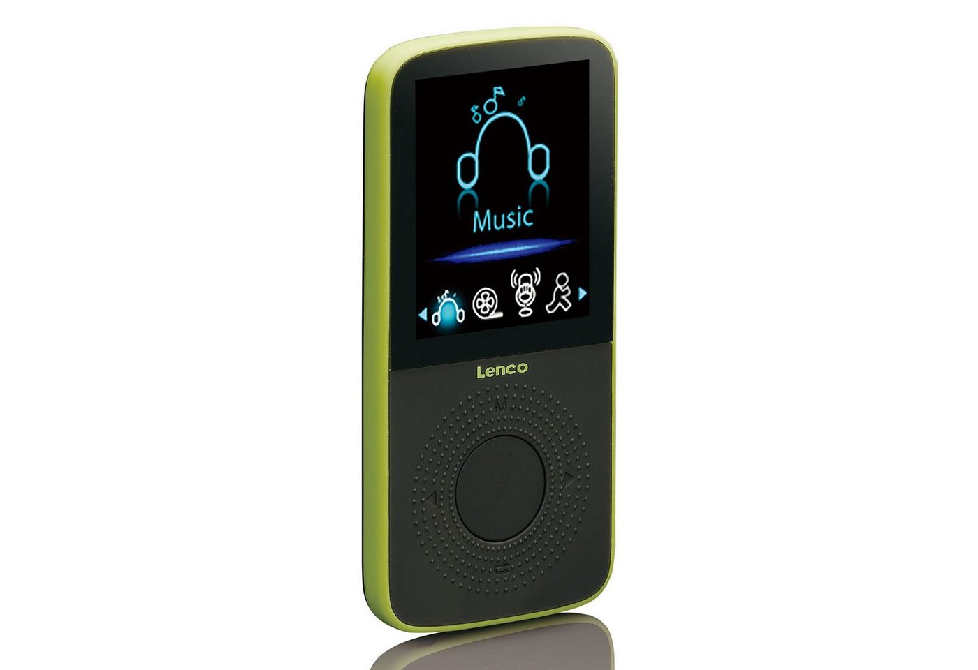 Lenco PODO-153 MP3-Player (4 GB, MP3-Player/Schrittzähler erweiterbar bis 32 GB, 3h Akku in 2 Farben) – Bild 2 von 4