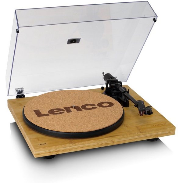 Lenco TTA-030CO Plattenspieler (Antistatischer Schutz, Vibrationsdämpfung, kratzfest, guter Grip)