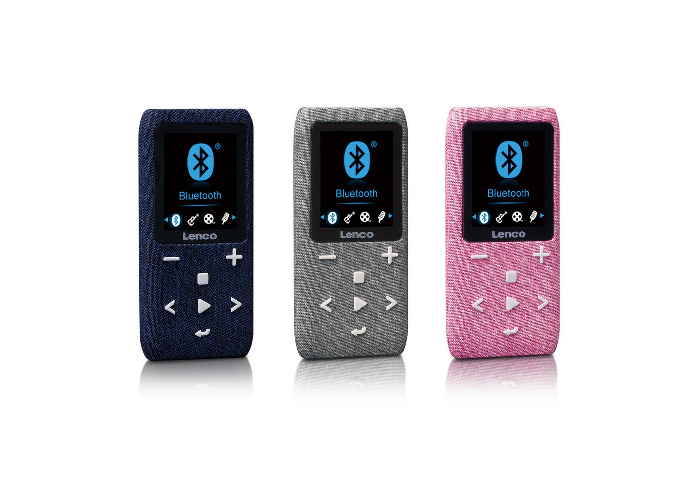 Lenco Xemio-861 MP3-Player (8 GB, MP3/MP4-Player, erweiterbar bis 64GB, Aufnahmemodus, inklusive Zubehör) – Bild 4 von 4