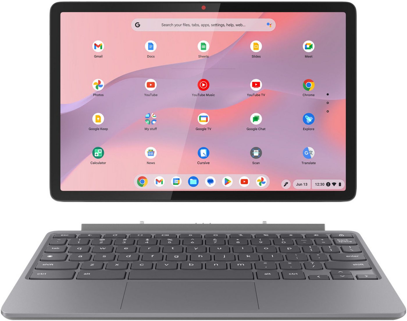 Lenovo Duet 11M889 Chromebook (27,8 cm/10,95 Zoll, MediaTek Kompanio 838, Mali-G57 MC3, 4 GB, 128 GB eMMC Festplatte) – Bild 2 von 5