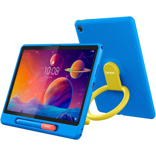 Lenovo Tab 10,1 Zoll mit Lenovo Play Suite (Kids Case & passiver Stift) Tablet (10,1", 64 GB, Android, Kids-Case abnehmbar - Tablet für alle Altersgruppen geeig