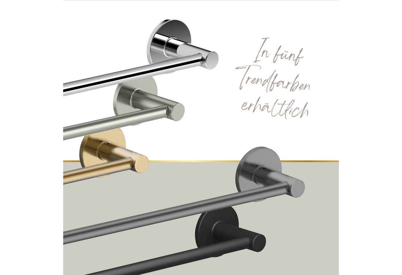 Lenz Handtuchhalter HYGGE, JUNA – Bild 4 von 4