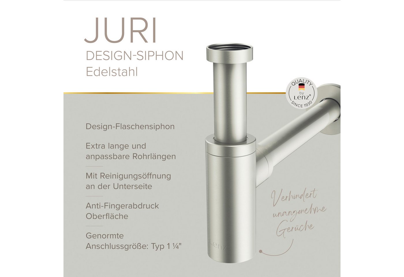 Lenz Siphon JURI, Flaschensiphon – Bild 3 von 5