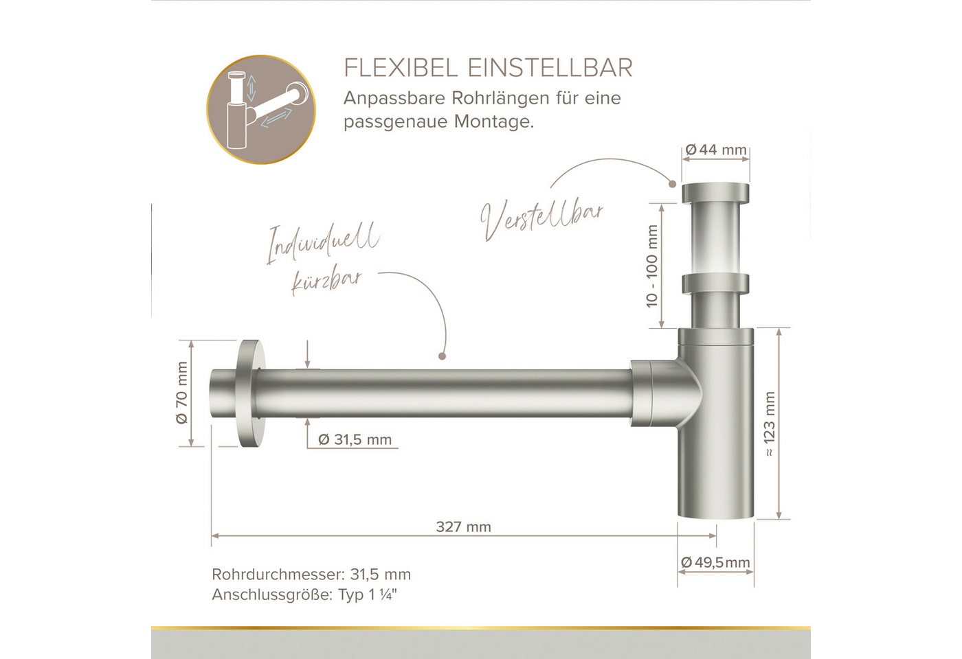 Lenz Siphon JURI, Flaschensiphon – Bild 4 von 5