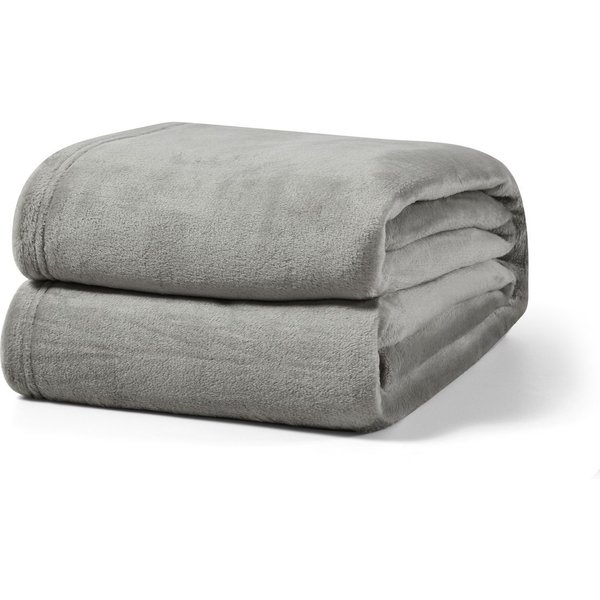 Wohndecke kuschelig warm, 2er Pack 150x200, Leonado Vicenti, Kuscheldecke flauschig weich, Einfarbig,2er Set