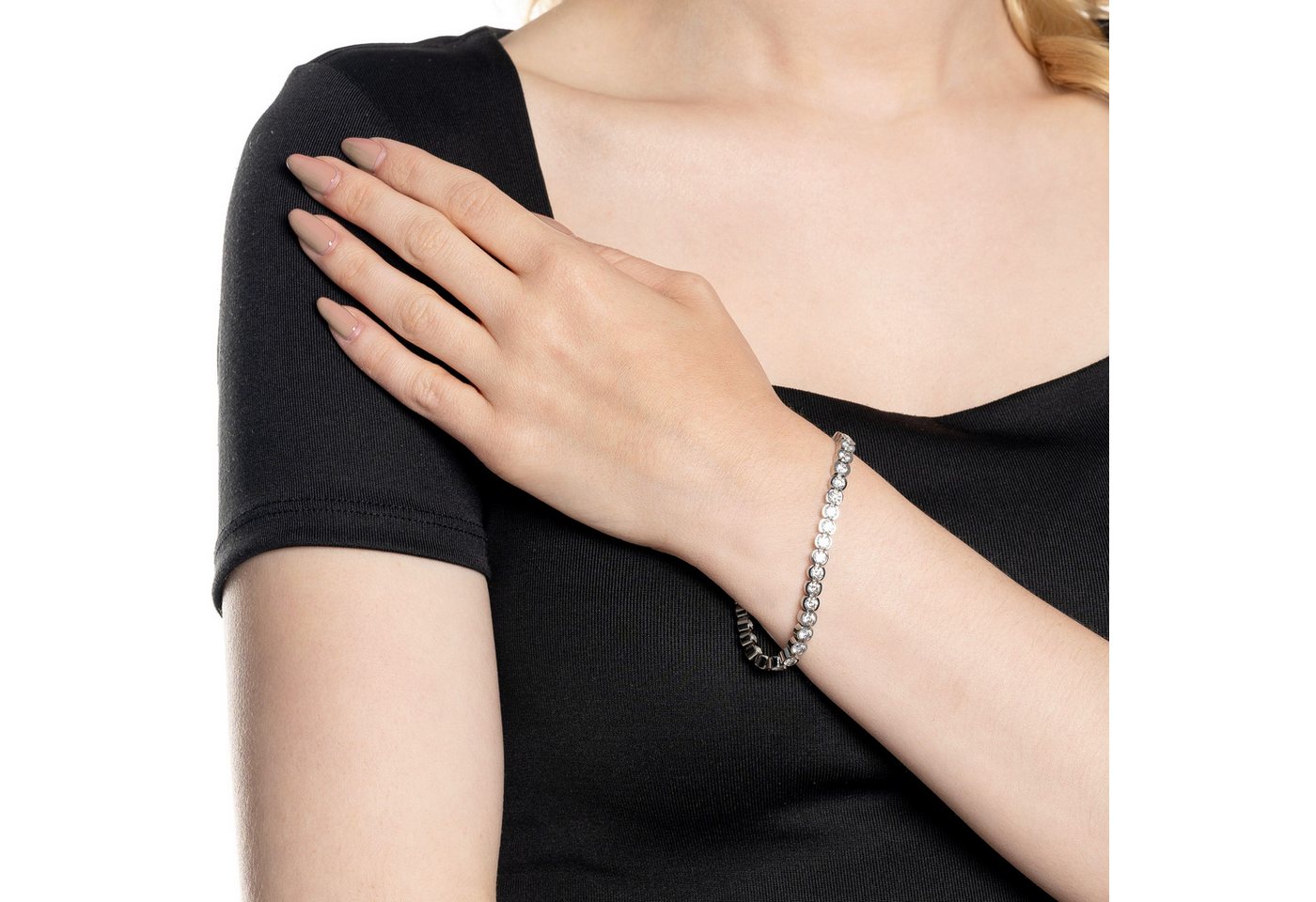 LEONARDO Armband Cremona, mit Zirkonia (synth) – Bild 2 von 3