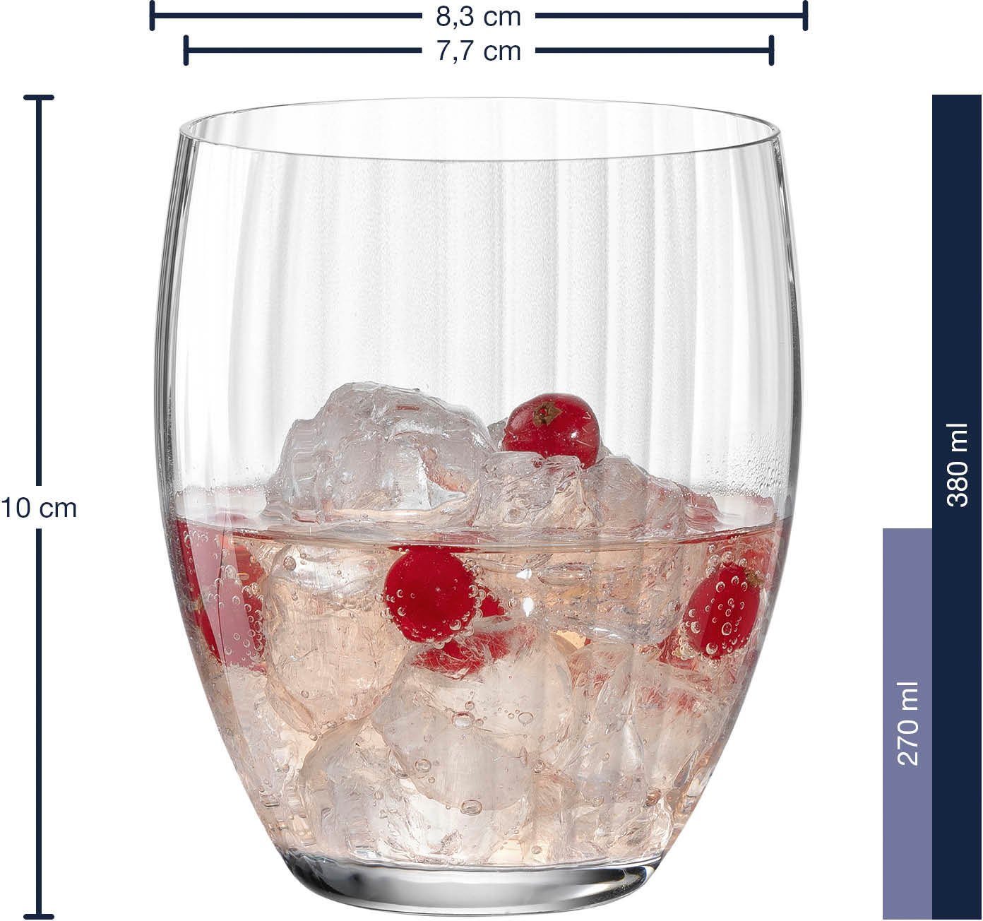 LEONARDO Becher POESIA, 6-tlg., Kristallglas, 380 ml, 6-teilig – Bild 4 von 4